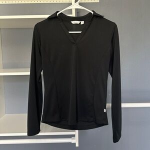 Lady Hagen Long sleeve Golf Polo - Size XS - Black